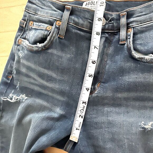 AGOLDE Sophie High Rise Skinny Crop 24 - Picture 5 of 14